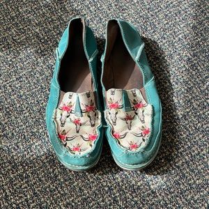 Ariat Cruisers Turqouoise Size 9